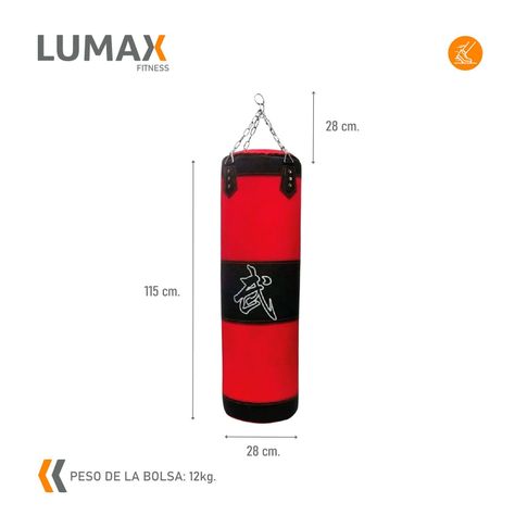 Kit Bolsa de Boxeo con Guantes y Protector Bucal-2