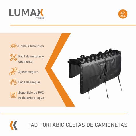 Portabicicletas Para Portalon Camioneta Pick-up Pad Flyrock-1