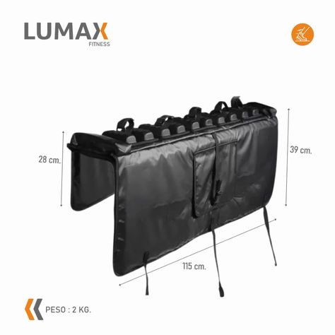 Portabicicletas Para Portalon Camioneta Pick-up Pad Flyrock-2