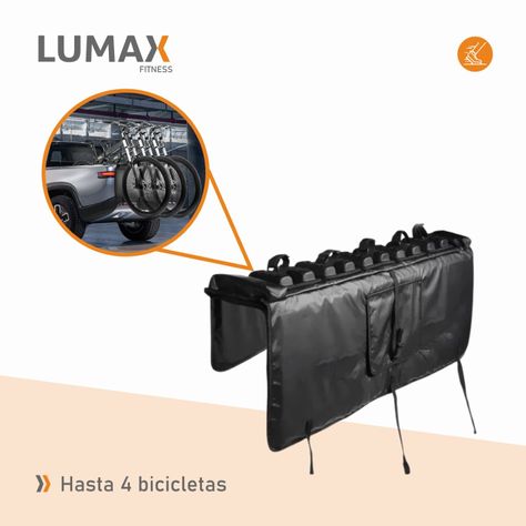 Portabicicletas Para Portalon Camioneta Pick-up Pad Flyrock-4