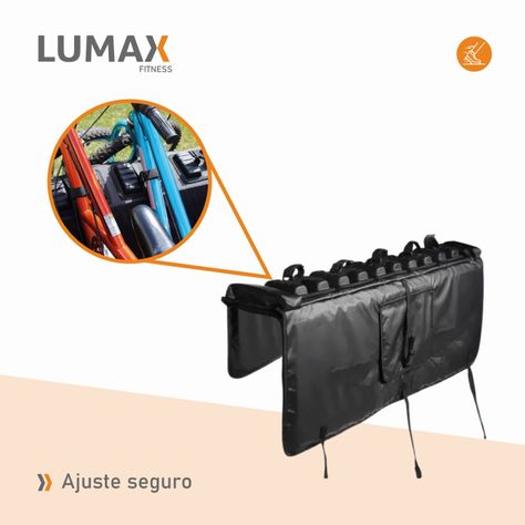 Portabicicletas Para Portalon Camioneta Pick-up Pad Flyrock-6