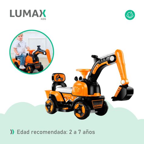 Excavadora Montable Para Niños-3