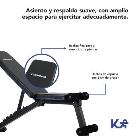 Banco Para Pesas Plegable Inclinado-2