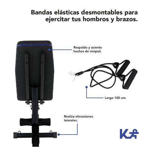 Banco Para Pesas Plegable Inclinado-3