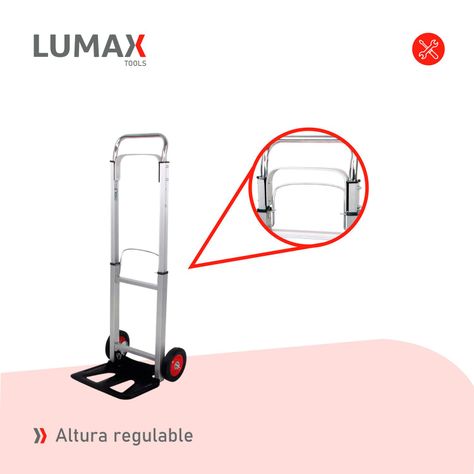 Carro Carga Plegable Aluminio Tipo Yegua 100 Kg-6