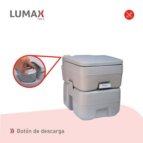 Baño Quimico Portatil Ideal Camping 20 L-4