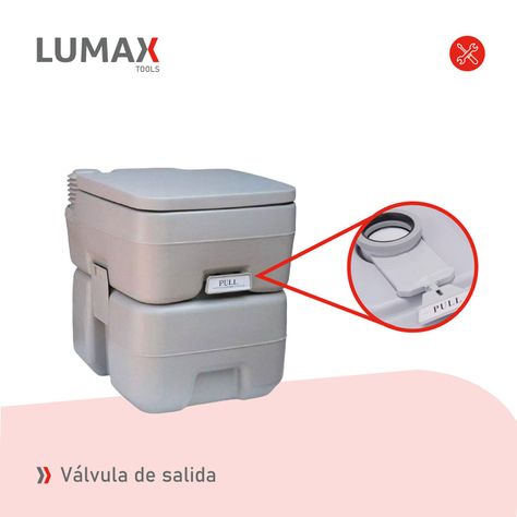Baño Quimico Portatil Ideal Camping 20 L-5