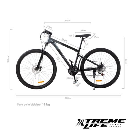 Bicicleta Mountain Bike Aro 29 Shimano 21V-3