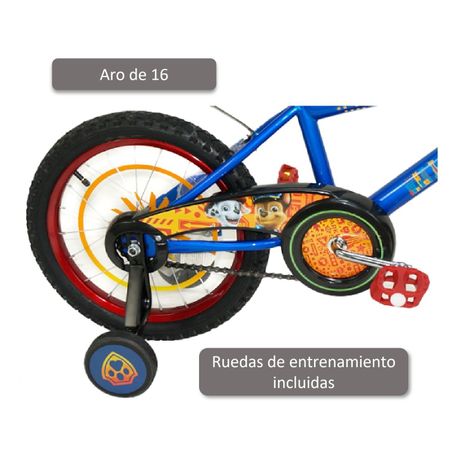 Bicicleta Infantil Dibujos Animados Aro 16-1