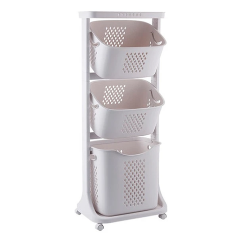 Organizador Cesta 3 Niveles Multifuncion blanco-0