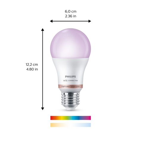 Ampolleta LED Philips Inteligente 8W E27 Millones de Colores-2