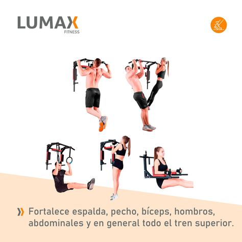 Barra Dominadas Muralla Brazos Abdominales Fitness-6
