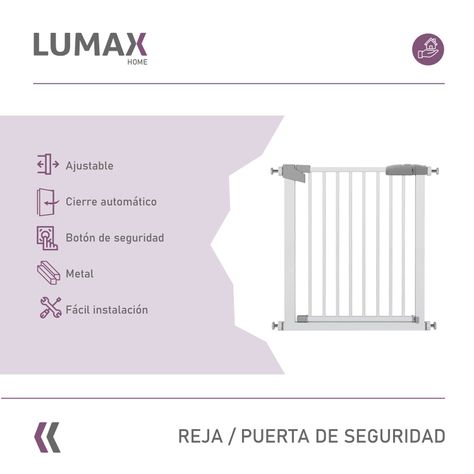 Reja Seguridad Escalera Puerta Bebe Mascotas-1