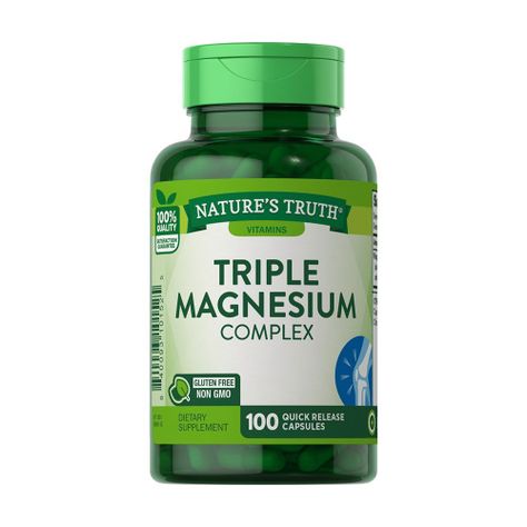Triple Magnesium Complex 400 Mg - 100 Cápsulas-0