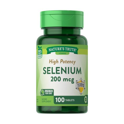 Selenio 200 Mcg - 100 Tabletas-0