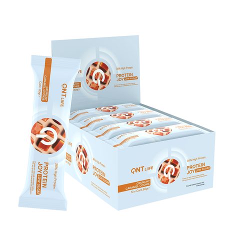 Caja 12 Barras Proteína Joybar 60Grs Caramelo-0