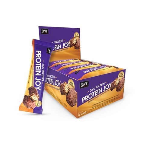 Caja 12 Barras Proteína Joybar 60Grs Caramelo-2
