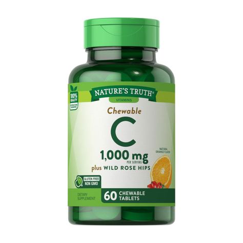 Vitamina C 500 mg - 60 Comprimidos Masticables-0