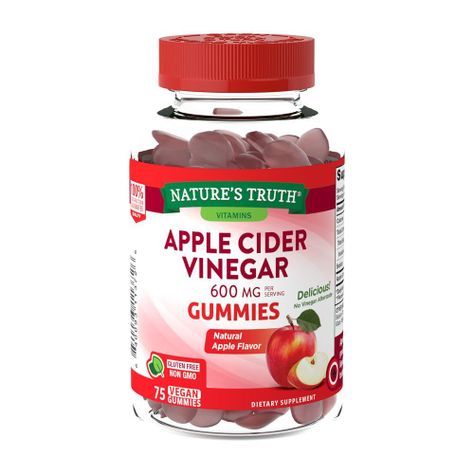 Vinagre de Manzana 600 Mg - 75 Gomitas Veganas-0