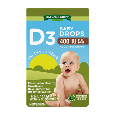Baby Vitamin D3 10 Mcg (400 UI) Gotas 9,2 Ml-0