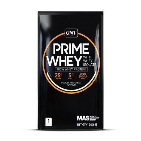 Proteína Prime Whey 10x30Grs Cookies & Cream-0
