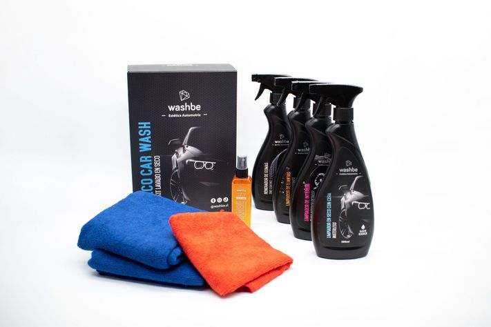 Kit Lavado En Seco Para Auto Con Cera - Eco Car Wash-2