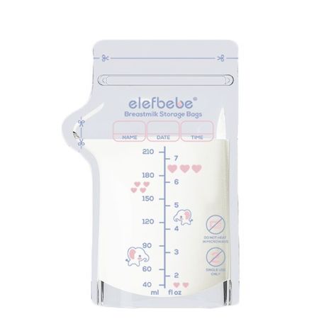Bolsa para almacenar leche materna simple-0