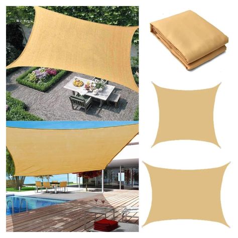 Toldo Vela Cuadrado 3x3 Metros-2
