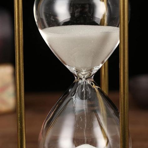 Reloj De Arena Metalizado, 60 Minutos.-2