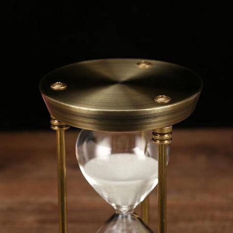 Reloj De Arena Metalizado, 60 Minutos.-4