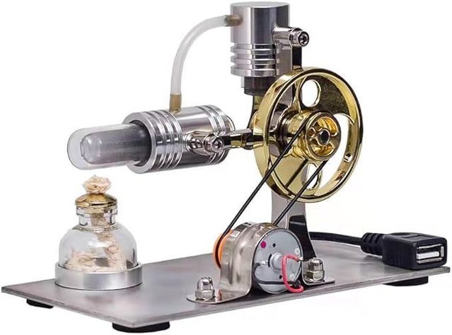 Motor Stirling De Aire Caliente Modelo Stream Power-0