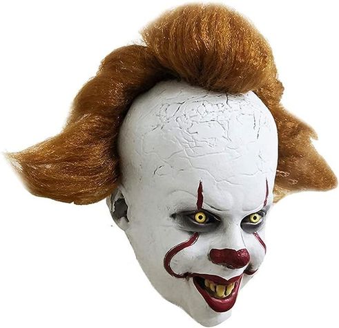 Máscara de payaso de Halloween.-0