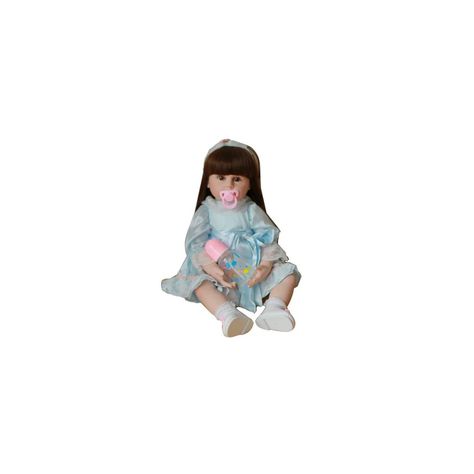 Muñeca Bebé Resborn Realista De Silicona 58 cm.-0