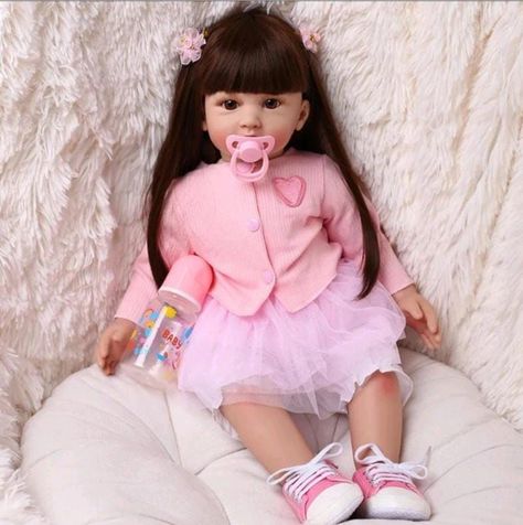 Muñeca Bebé Resborn Realista De Silicona-1