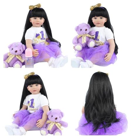 Muñeca Bebé Reborn Realista De Silicona-0