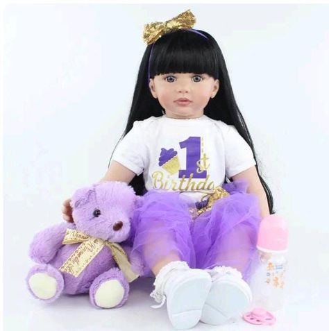 Muñeca Bebé Reborn Realista De Silicona-1