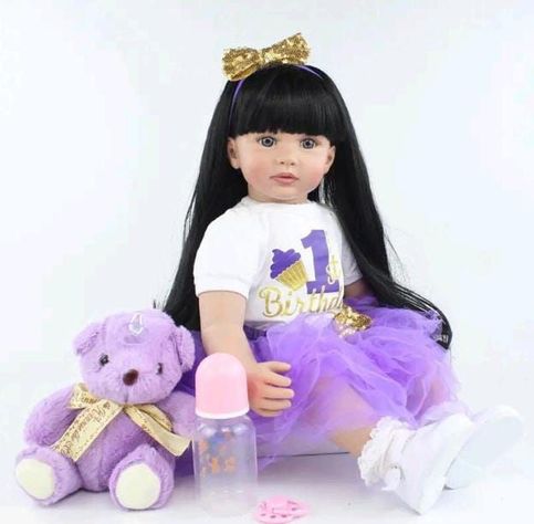 Muñeca Bebé Reborn Realista De Silicona-3