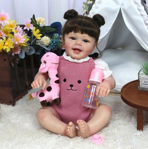 Muñeca Bebé Resborn Realista De Silicona-1