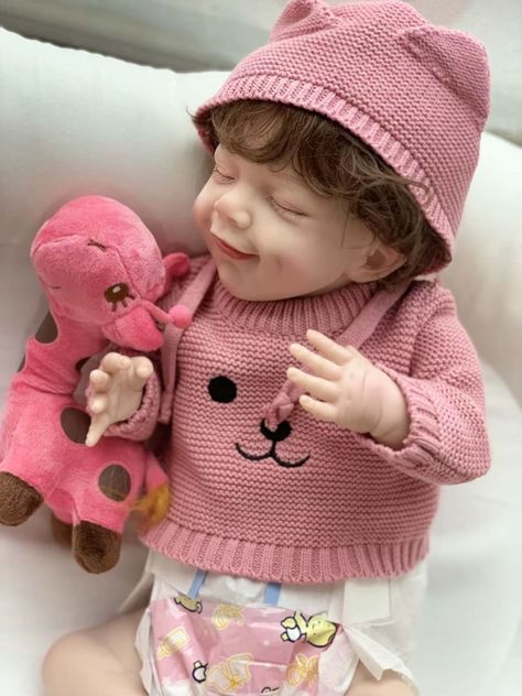 Muñeco Bebé Resborn Realista De Silicona-1
