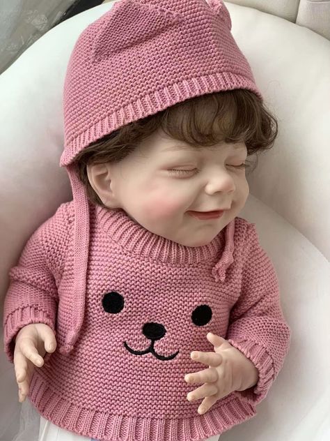 Muñeco Bebé Resborn Realista De Silicona-2