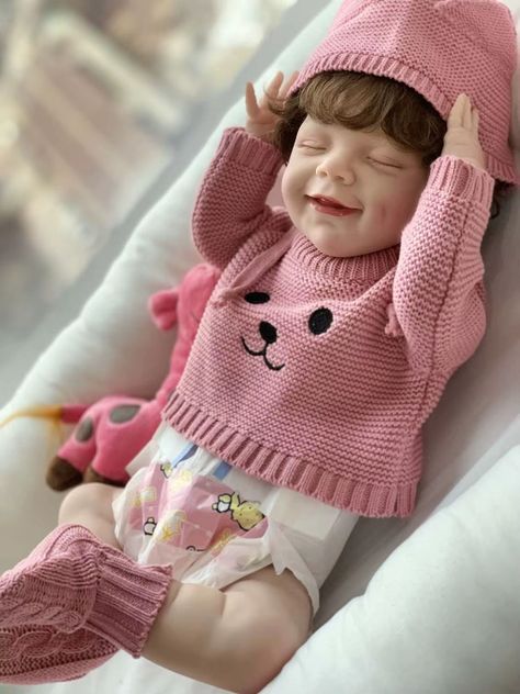 Muñeco Bebé Resborn Realista De Silicona-3