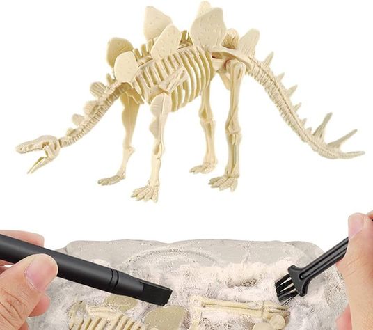 Jurásico Animal Dinosaurio Esqueleto Fósil Set De 6 Pcs-6