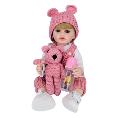 Muñeca Bebé Resborn Realista De Silicona-0