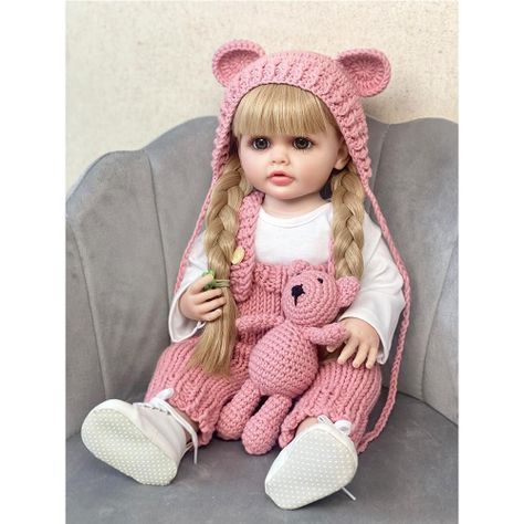 Muñeca Bebé Resborn Realista De Silicona-1