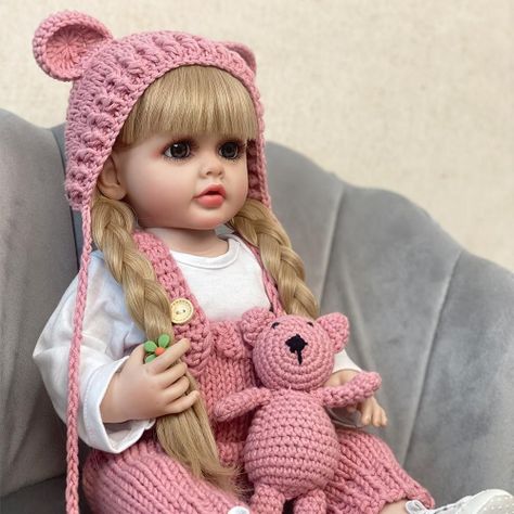 Muñeca Bebé Resborn Realista De Silicona-2