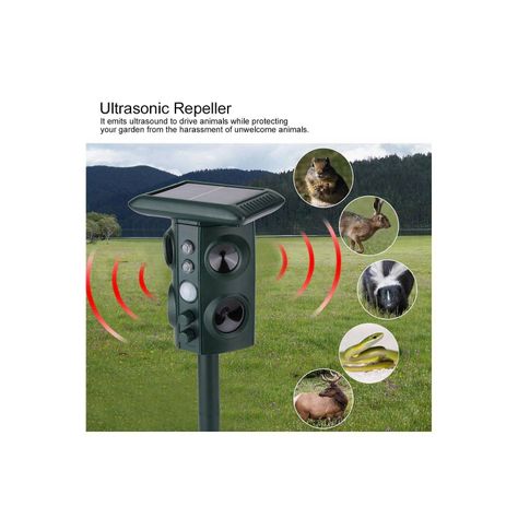 Repelente De Insecto Y Animales Ultrasonido-4