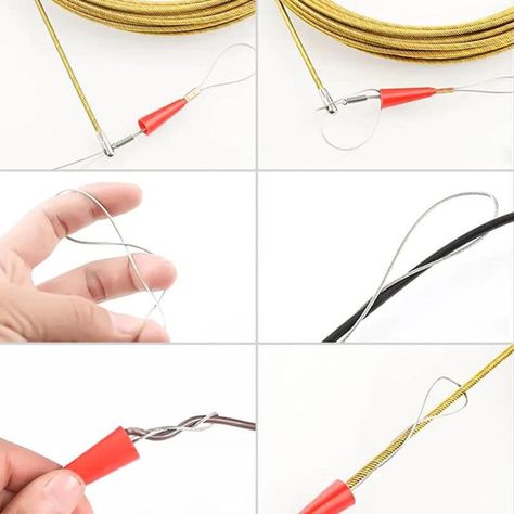 Laucha Pasacables De 15m En 4mm Atrapa Cables-4