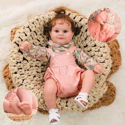 Muñeca Bebé Resborn Realista De Silicona.-3