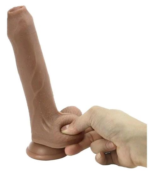 Consolador Realista Runyu Prepucio Pene Suave Silicona-2