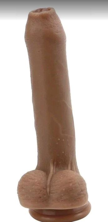 Consolador Realista Runyu Prepucio Pene Suave Silicona-4